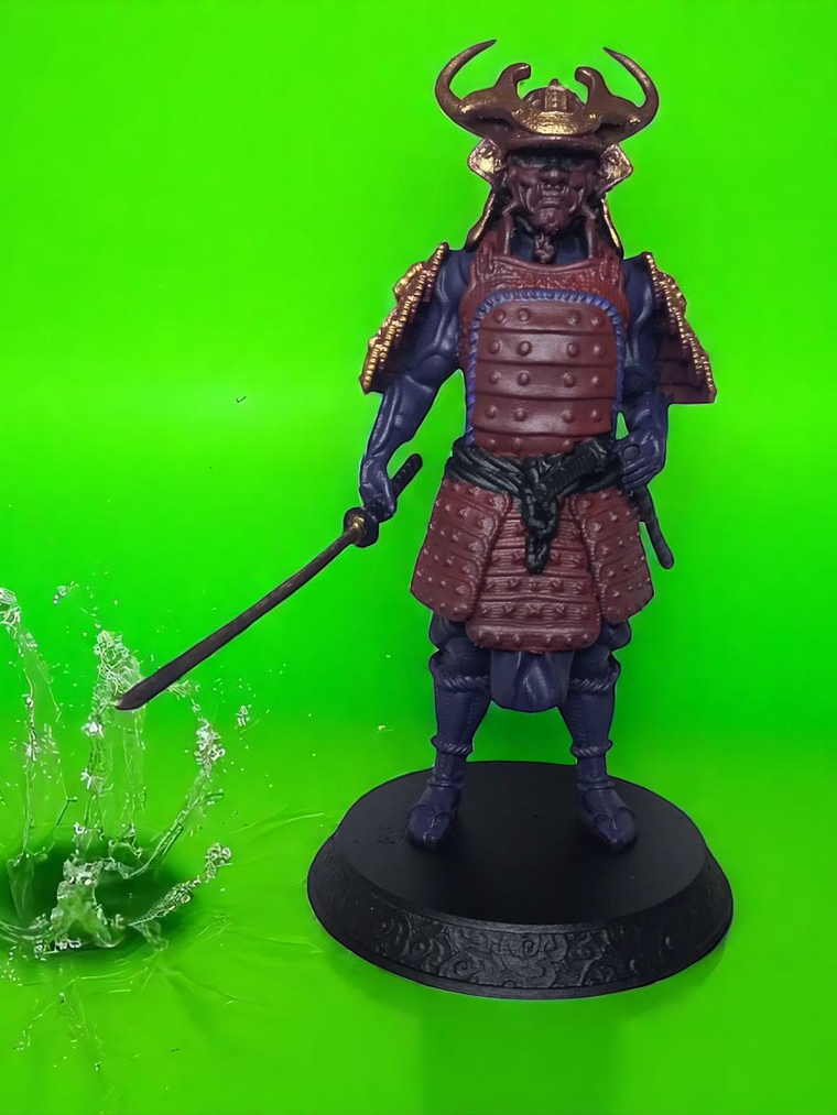 Figura Samurái full color 25cm 5