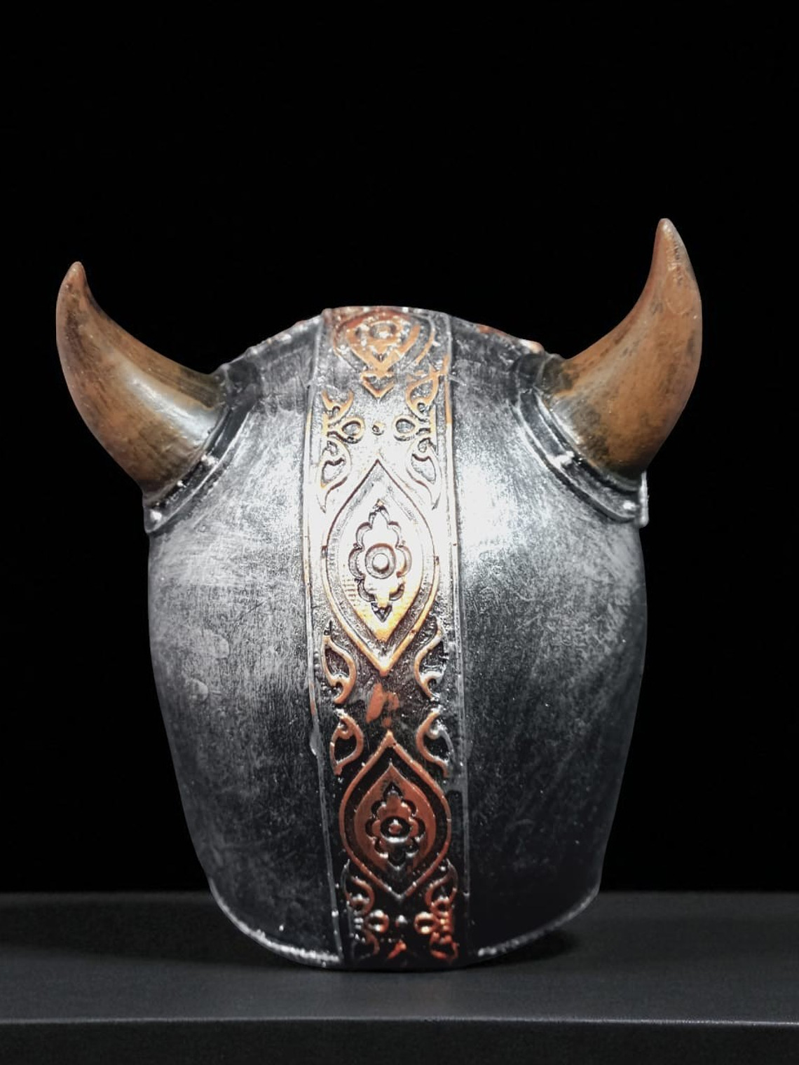 Figura calavera Vikinga 14cm 2