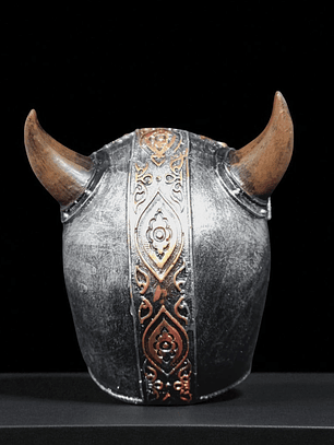 Figura calavera Vikinga 14cm