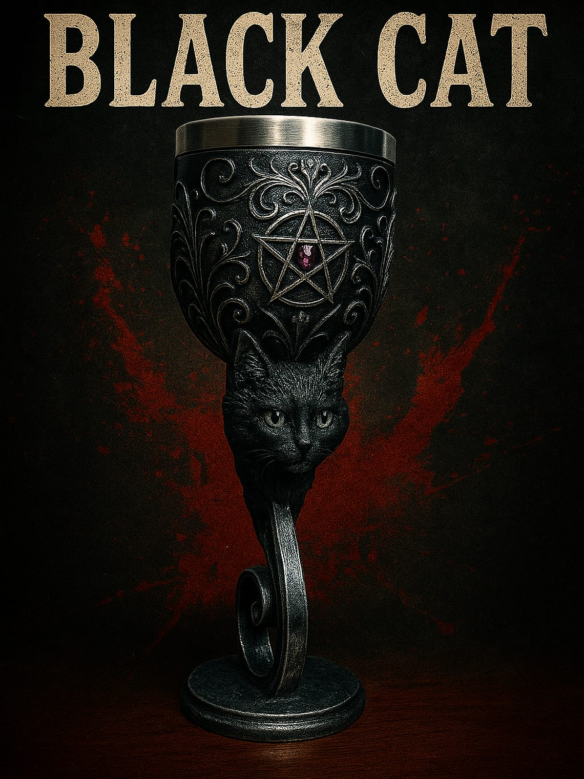 Copa Cáliz Black Cat 1