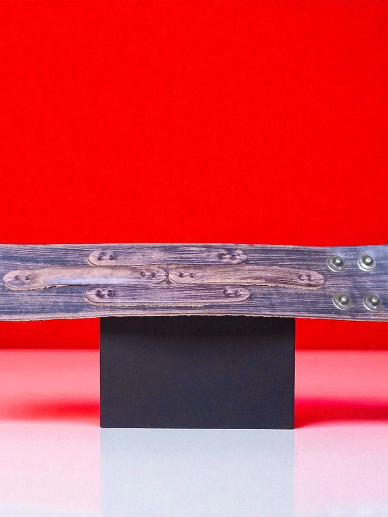 Brazalete de cuero Marrón minimalista 2