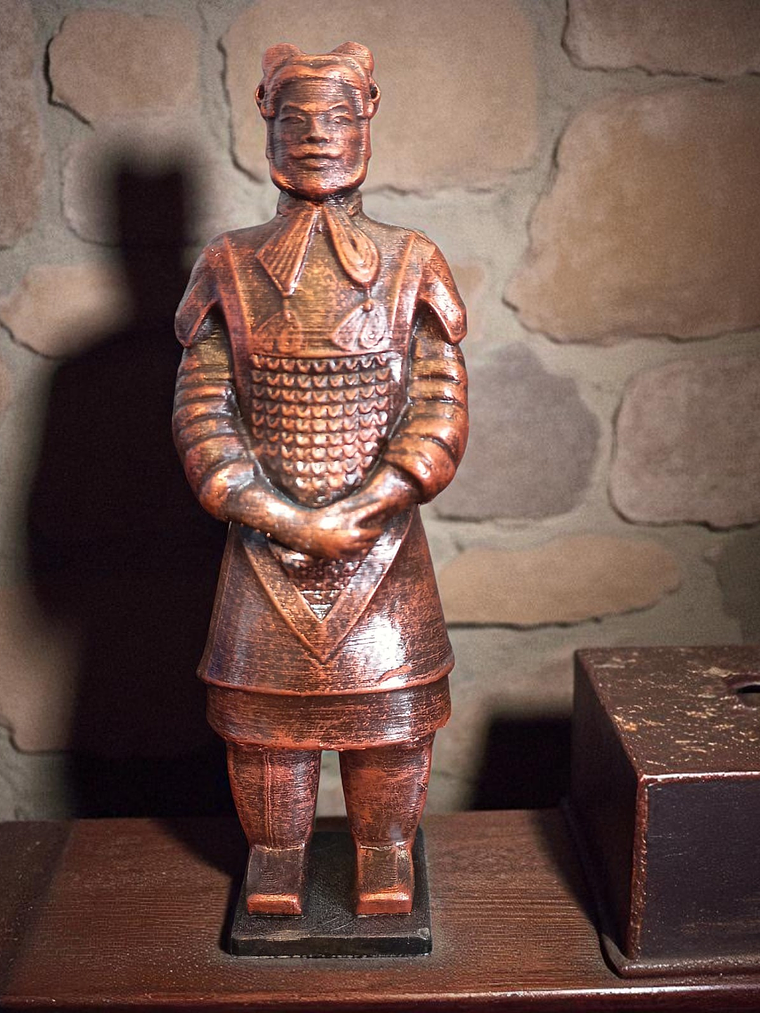 Figura Soldado de Terracota modelo 6 - varios colores- 15cm  9