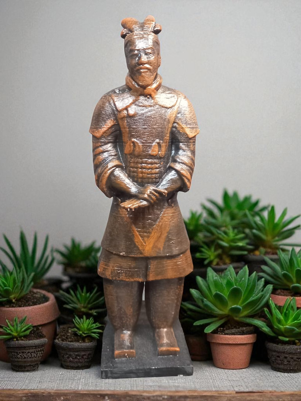 Figura Soldado de Terracota modelo 7 - varios colores- 15cm 16