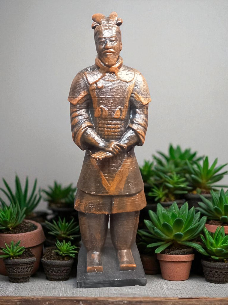 Figura Soldado de Terracota modelo 7 - varios colores- 15cm 16