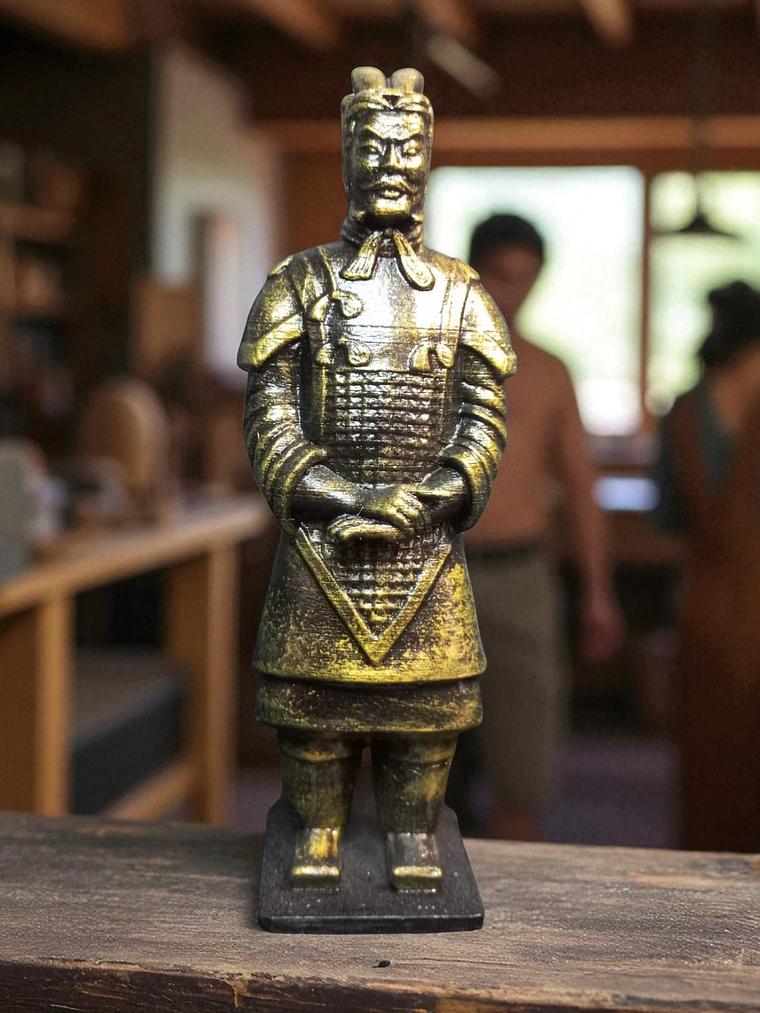 Figura Soldado de Terracota modelo 8- varios colores- 15cm 2