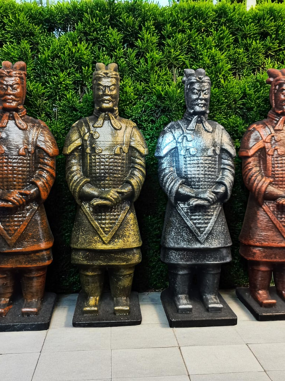 Figura Soldado de Terracota modelo 8- varios colores- 15cm 1