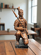 Figura Soldado de Terracota modelo 2 y 3 - varios colores- 15cm - Miniatura 3