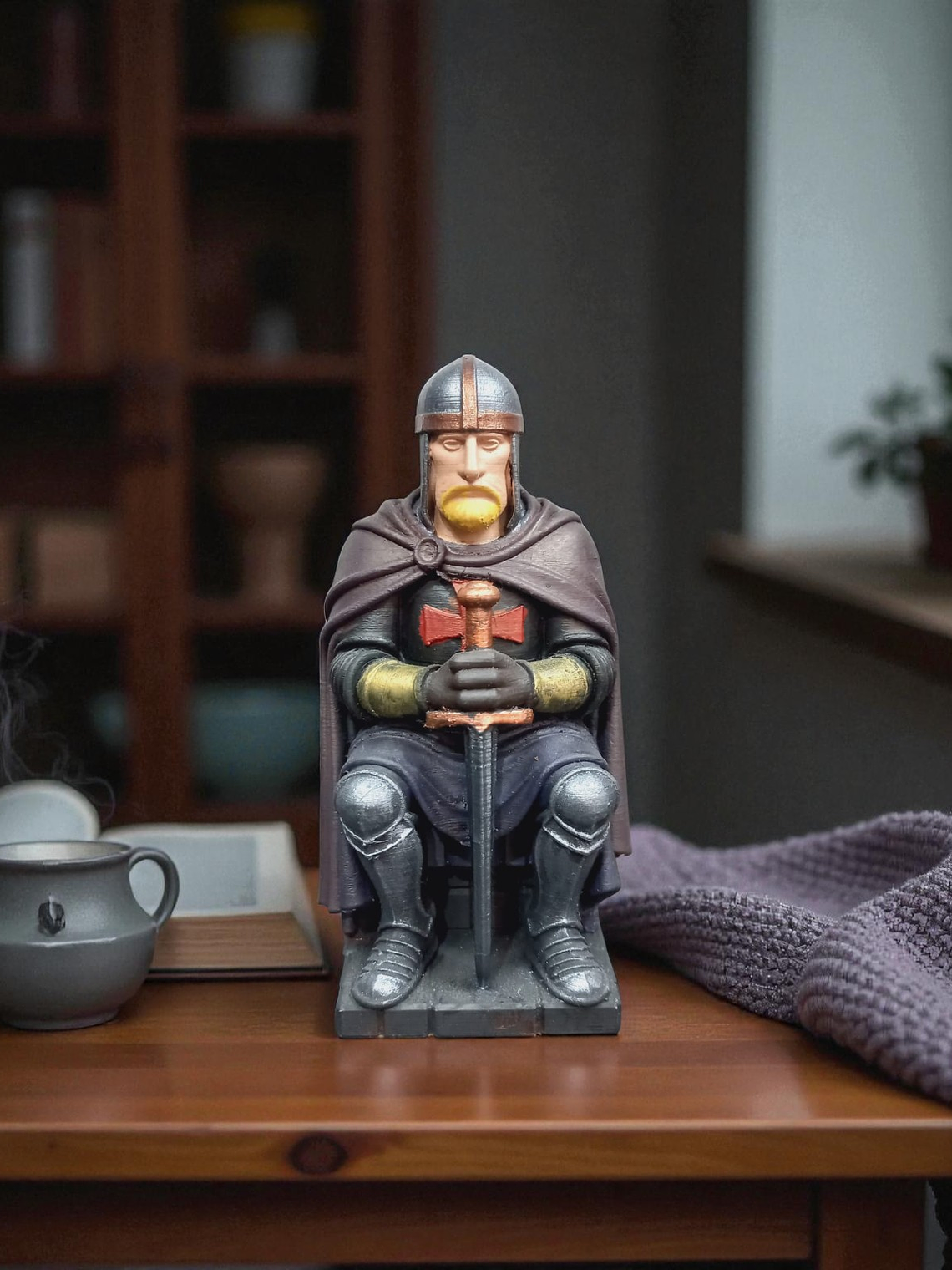 Figura Caballero Cruzado 15 cm 1