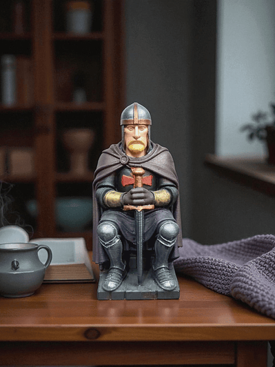 Figura Caballero Cruzado 15 cm