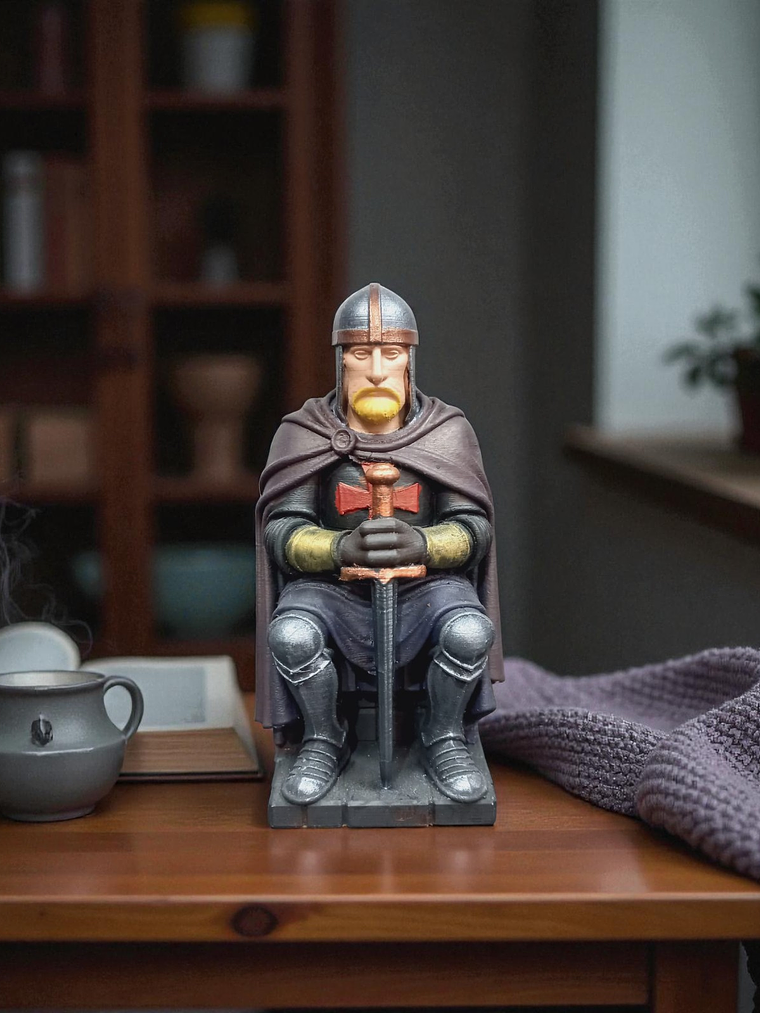 Figura Caballero Cruzado 15 cm 1