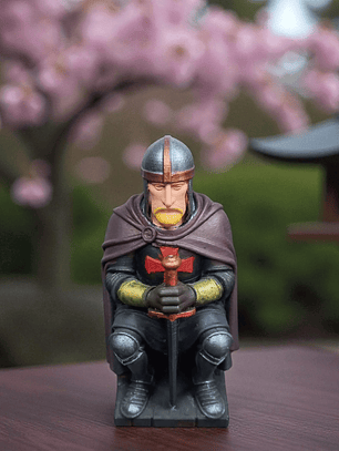 Figura Caballero Cruzado 10 cm