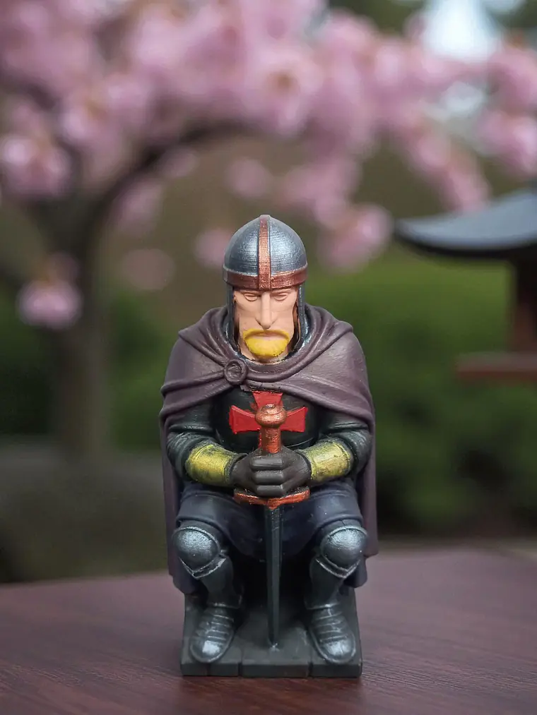 Figura Caballero Cruzado 10 cm 2