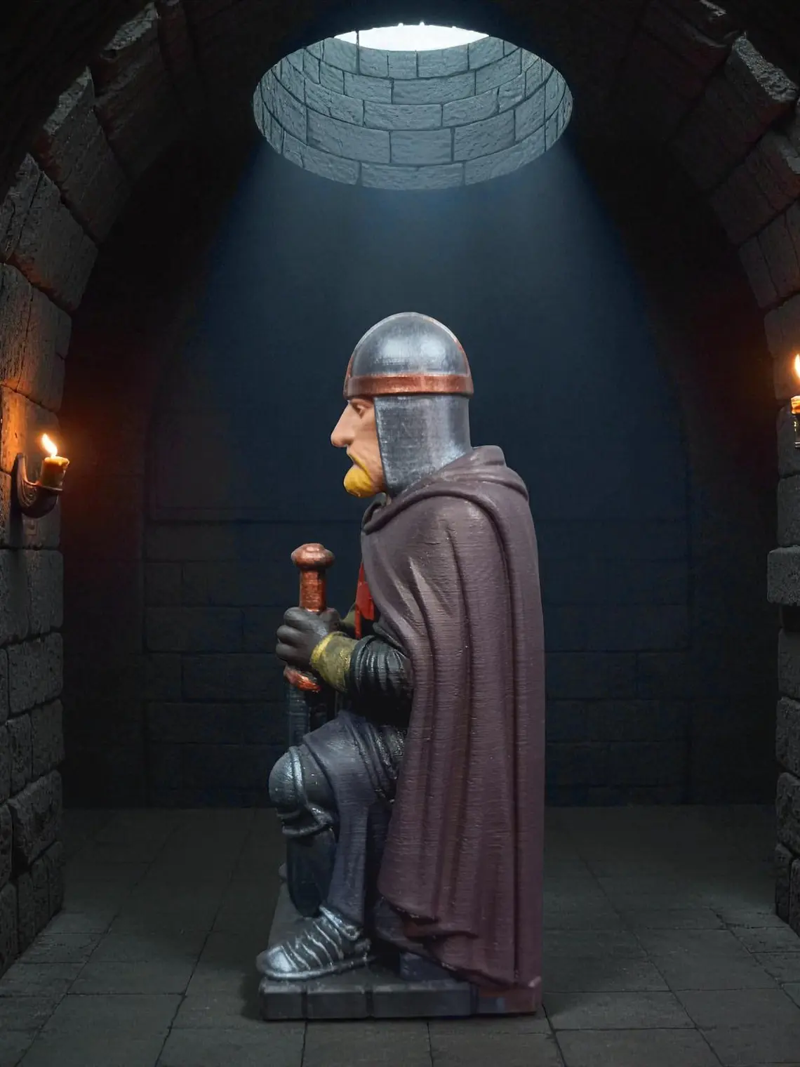Figura Caballero Cruzado 10 cm 6