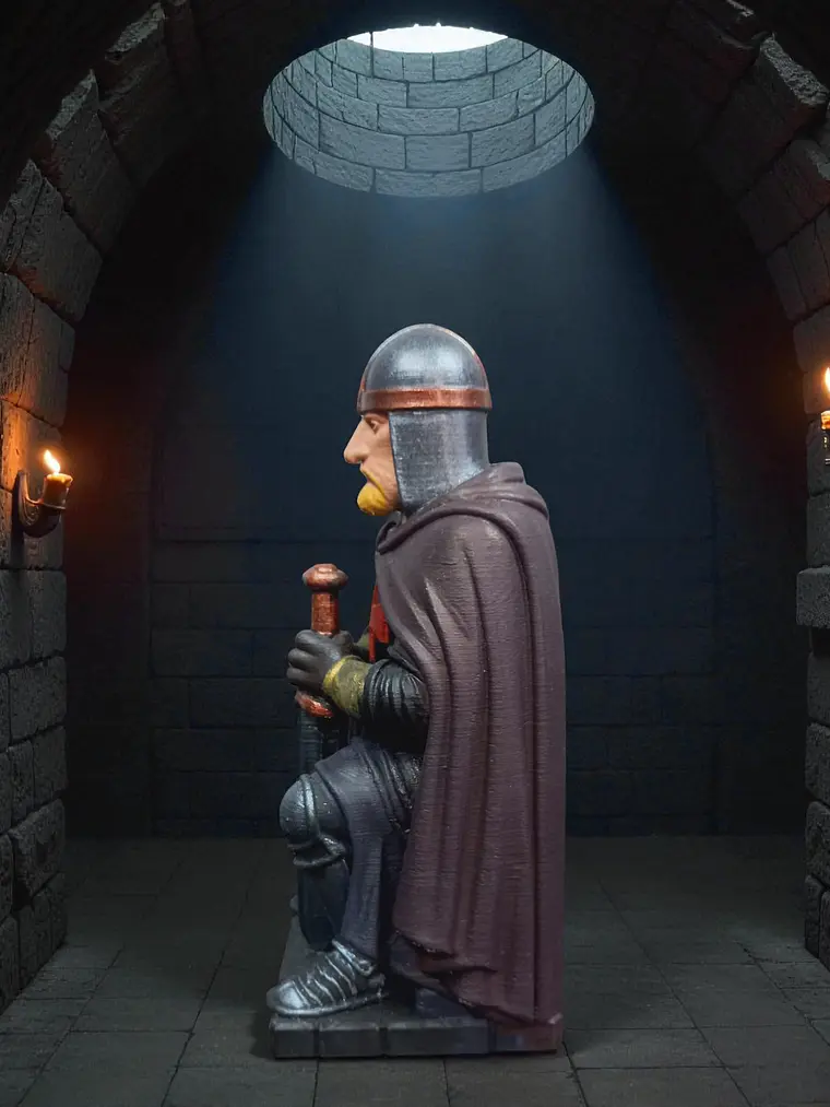 Figura Caballero Cruzado 10 cm 6