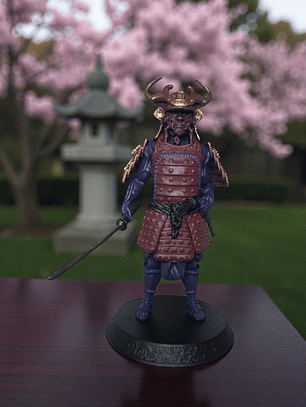 Figura Samurái full color 25cm
