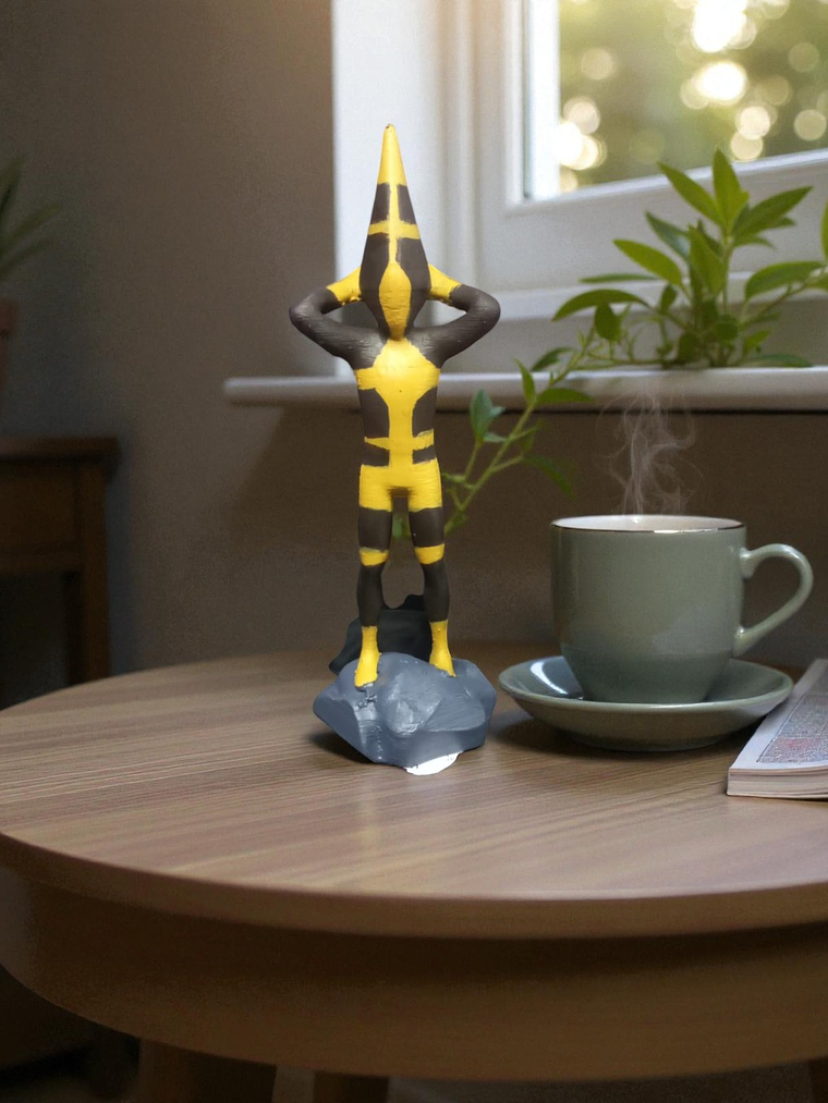 Set 3 figuras Selk´nam 15cm 4