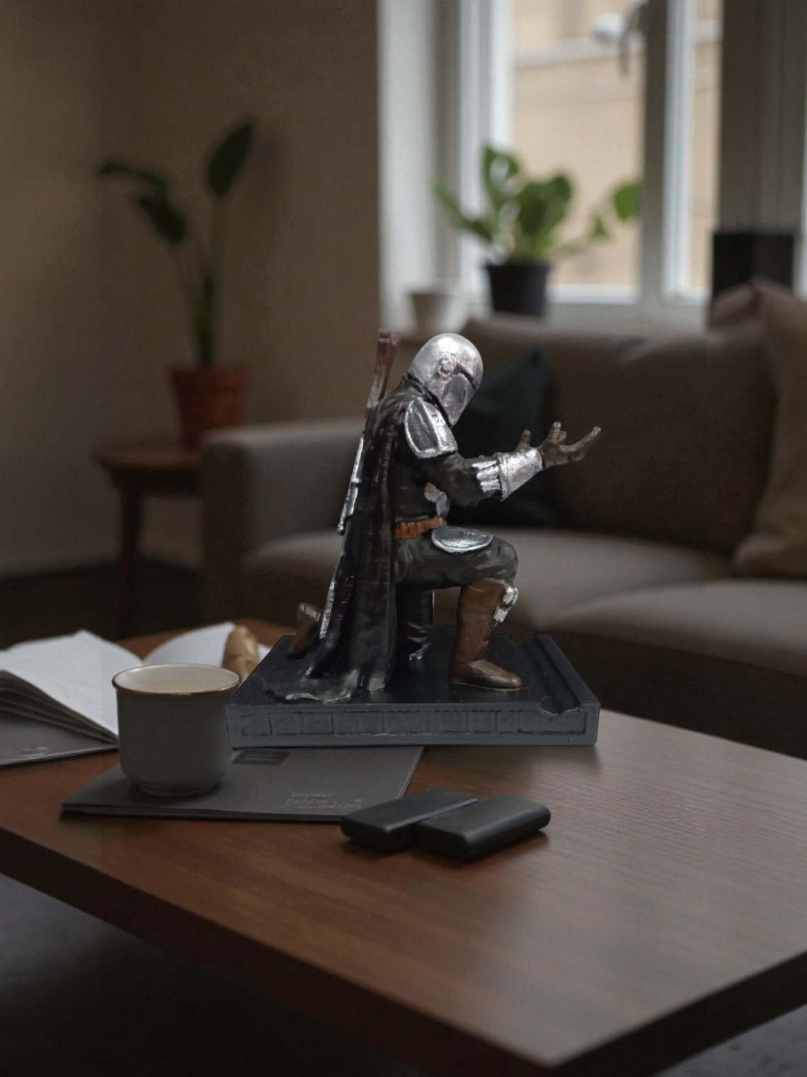 Porta Lápiz Mandalorian 13cm 3