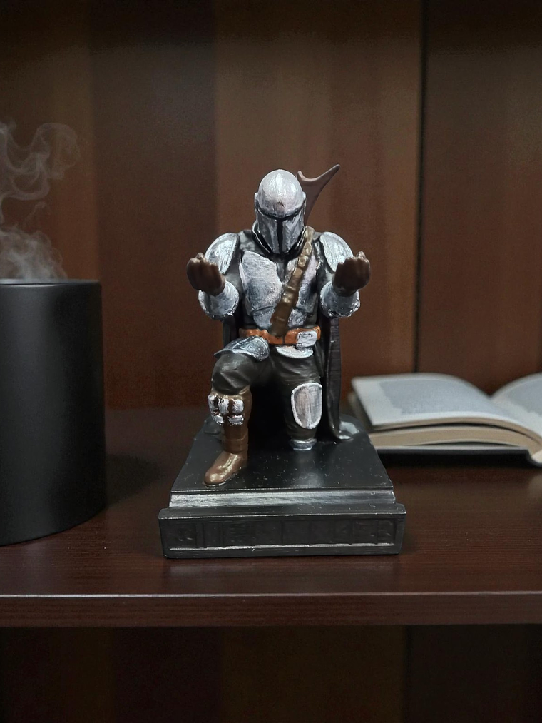 Porta Lápiz Mandalorian 13cm 1