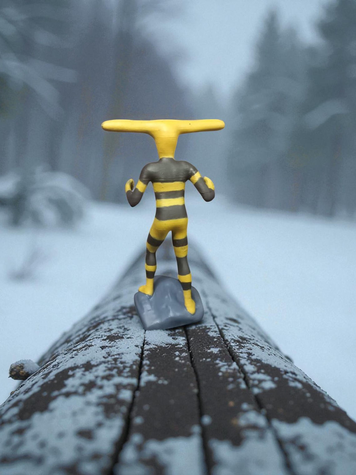 Figura Ko'taix Selk´nam 13cm 3