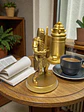 Figura Caballero Cruzado UC color dorado 16.5cm - Miniatura 4