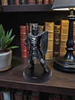 Figura Caballero Cruzado UC color Plata envejecida 16.5cm - Miniatura 2