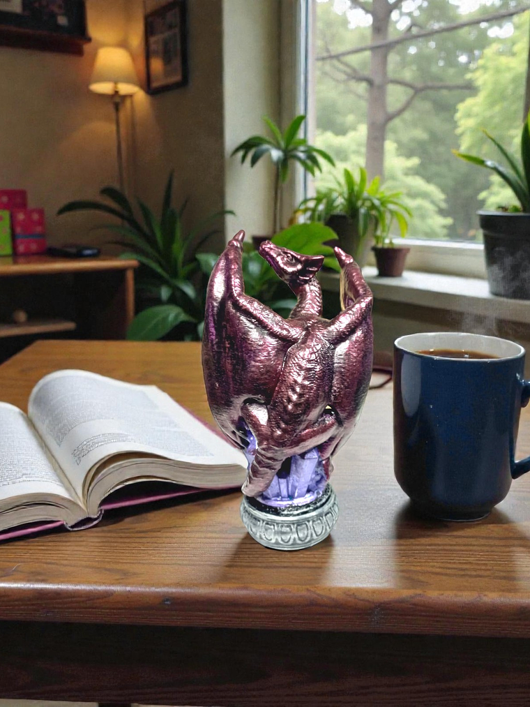 Figura Dragón Dos Cabezas 15cm 3