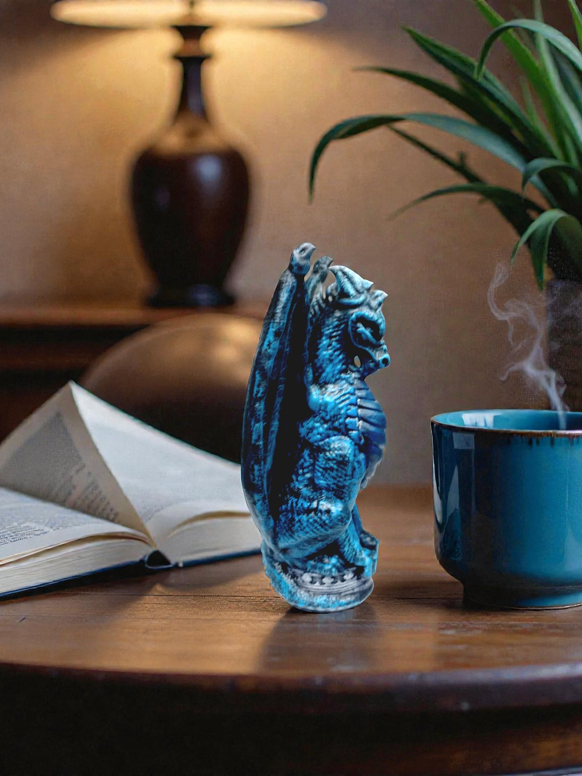 Figura Dragón Azulado 15cm 2