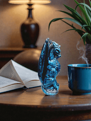 Figura Dragón Azulado 15cm