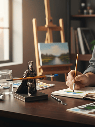 Figura legionario Romano Sujeta Lápiz 13cm