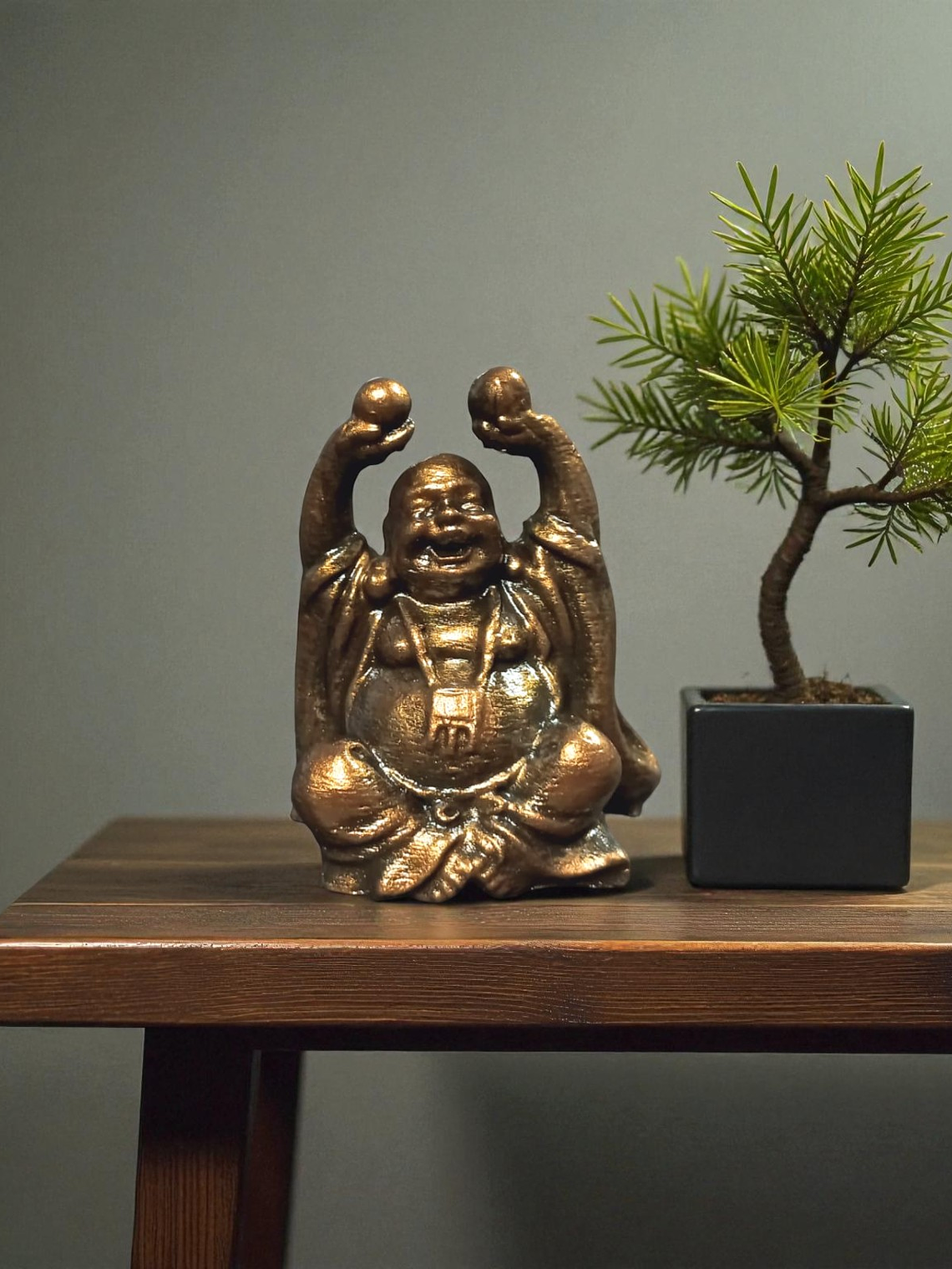 Buda de la Suerte Prosperidad e iluminación 10cm 3