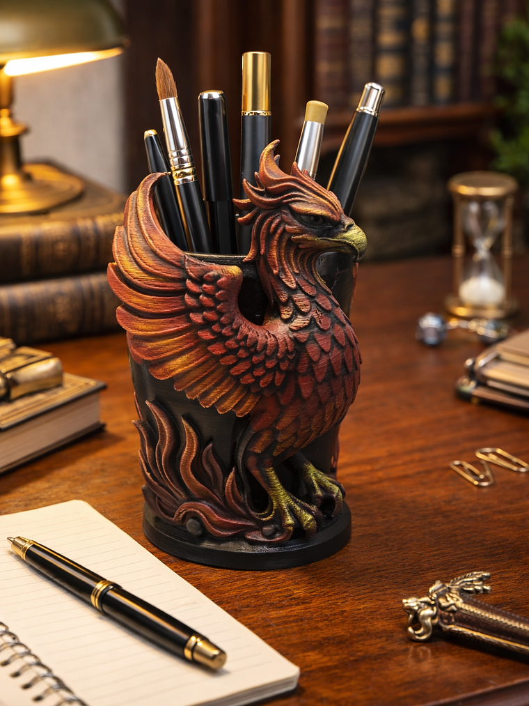 Portalápiz Fénix 13 cm 2