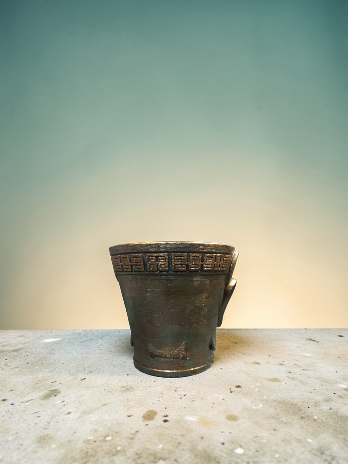 Portalápiz Máscara de Sanxingdui 10cm 4