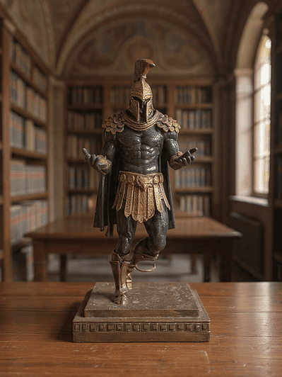 Portalápiz Espartano Marchando 19cm