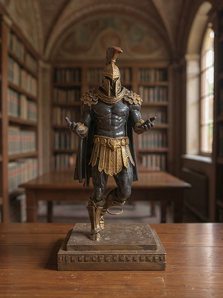 Portalápiz Espartano Marchando 19cm 1