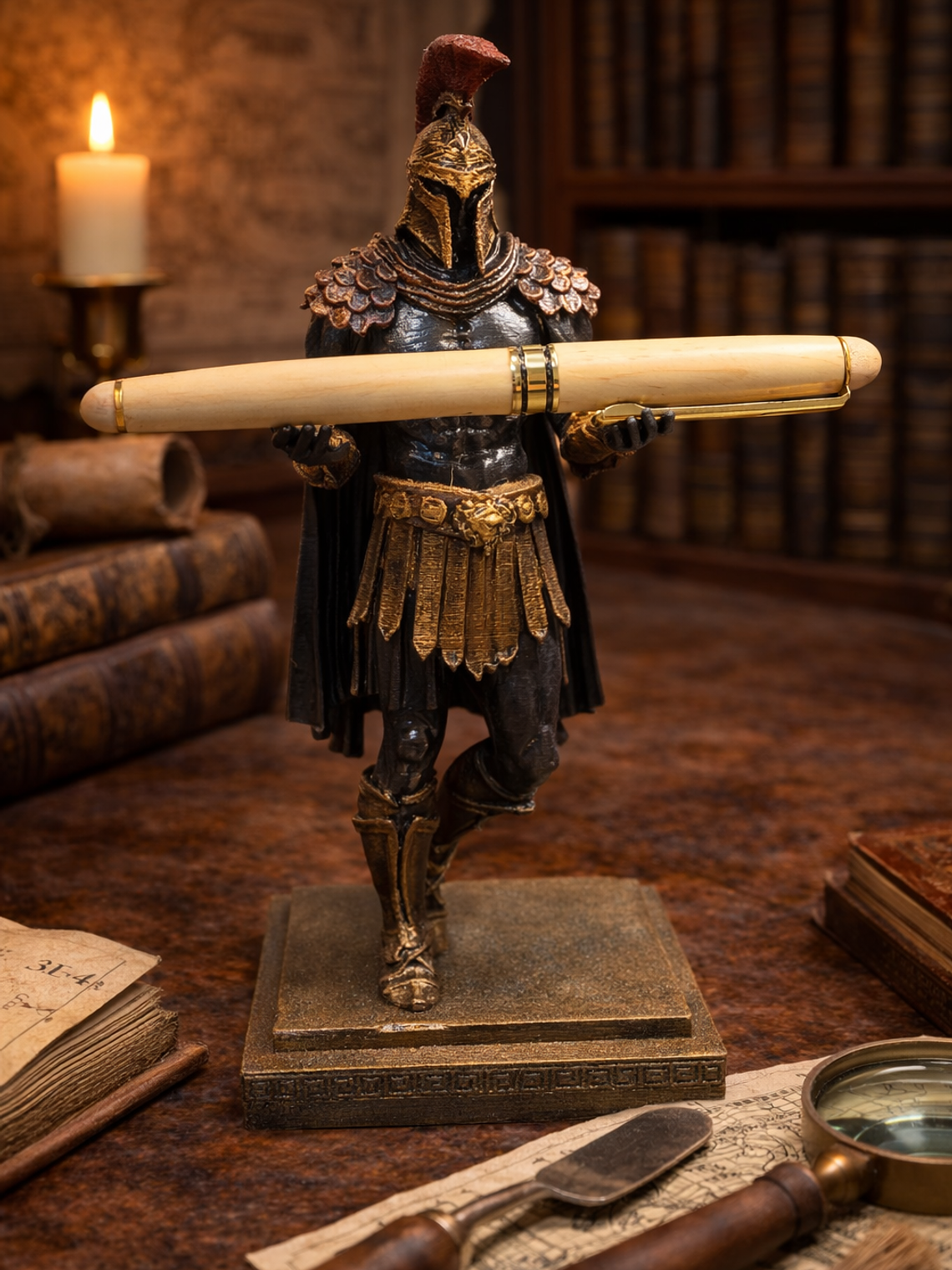 Portalápiz Espartano Marchando 19cm 2