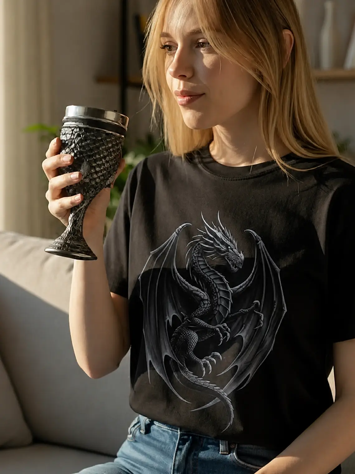 Copa Dragón Game of Thrones- Cáliz 16 cm  2