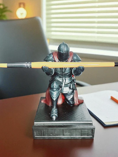 Portalápiz Caballero Medieval 13 cm
