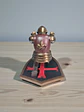 Portalápiz Caballero Flor de Lis con Cruz Templaria 13 cm - Miniatura 4