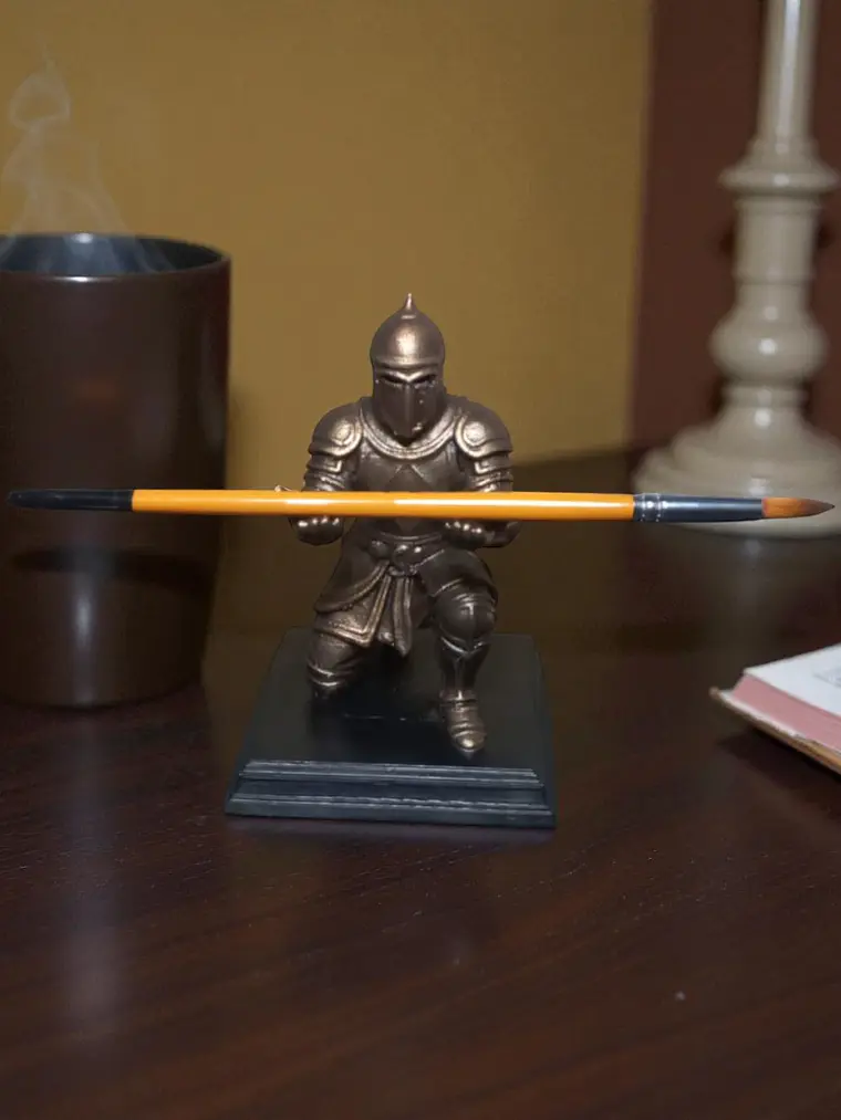 Portalápiz Guerrero Sarraceno 13 cm 2
