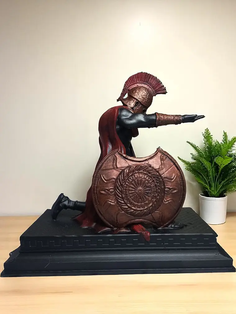 Portalápiz Soldado Espartano 13 cm 1