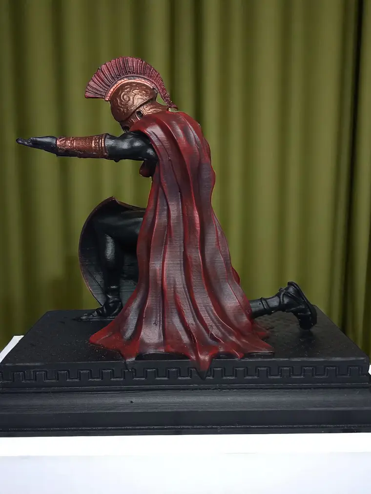 Portalápiz Soldado Espartano 13 cm 3