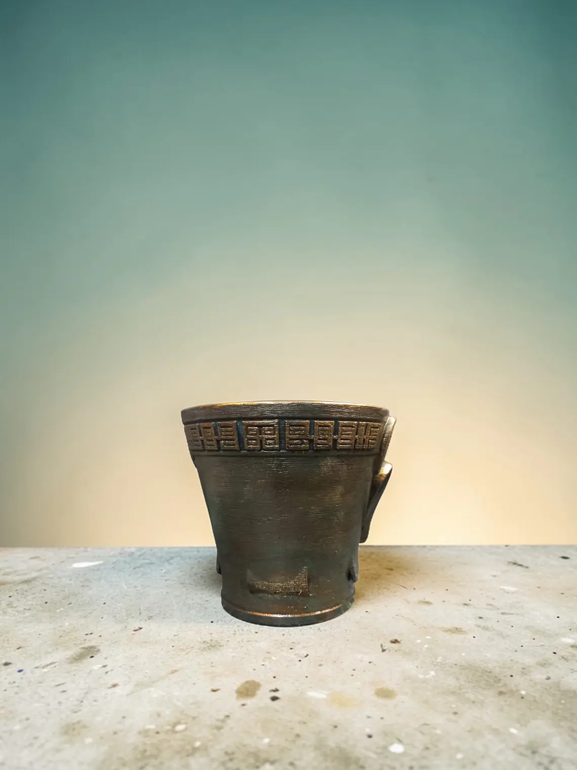 Portalápiz Máscara de Sanxingdui 10 cm 3