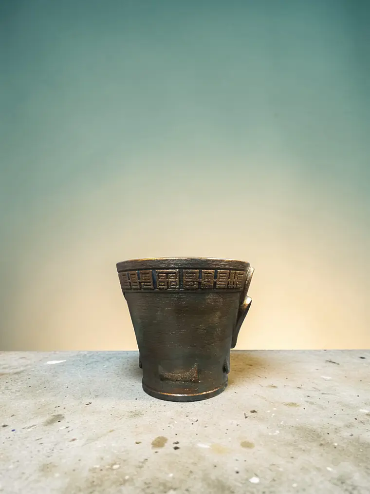 Portalápiz Máscara de Sanxingdui 10 cm 3
