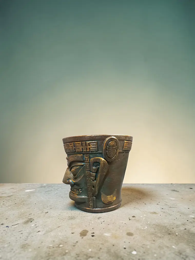 Portalápiz Máscara de Sanxingdui 10 cm 5
