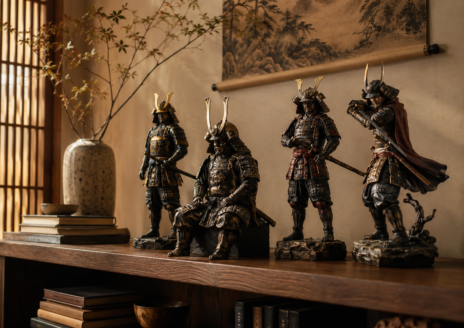 Figuras de Samuráis