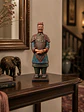 Figura Guerrero de Terracota General 15 cm – Policromía Envejecida - Miniatura 1