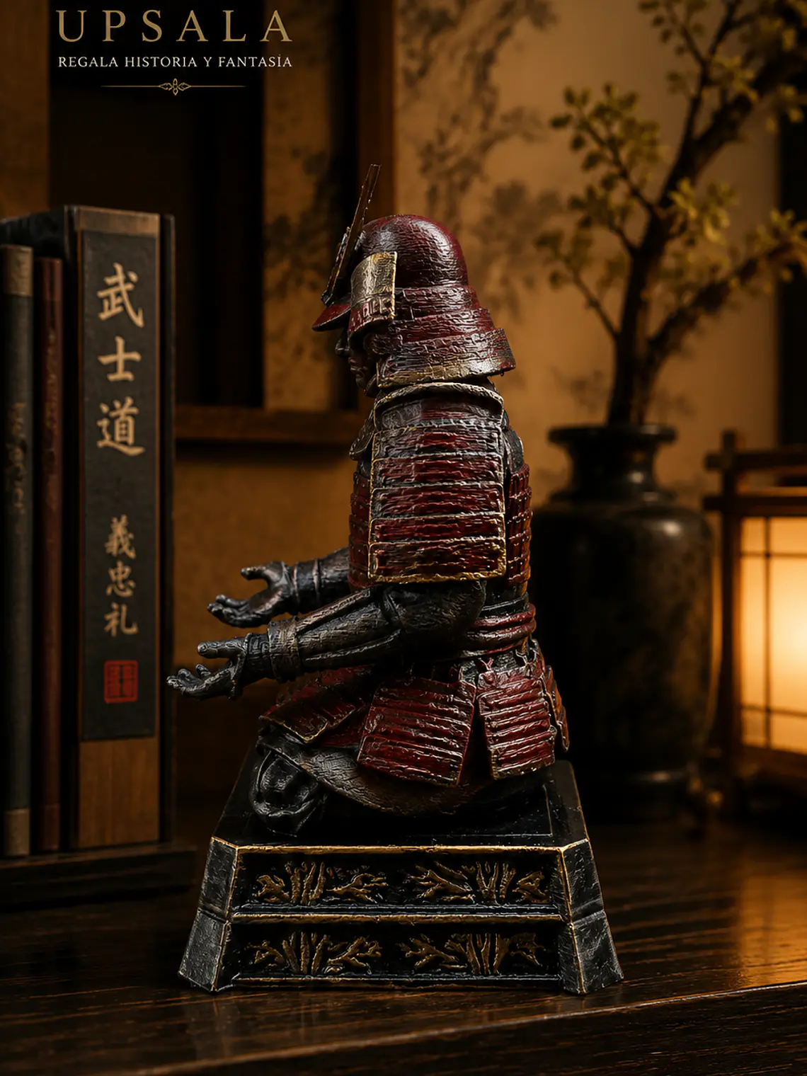Portalápiz Samurái Seiza – Armadura Clásica Japonesa 4