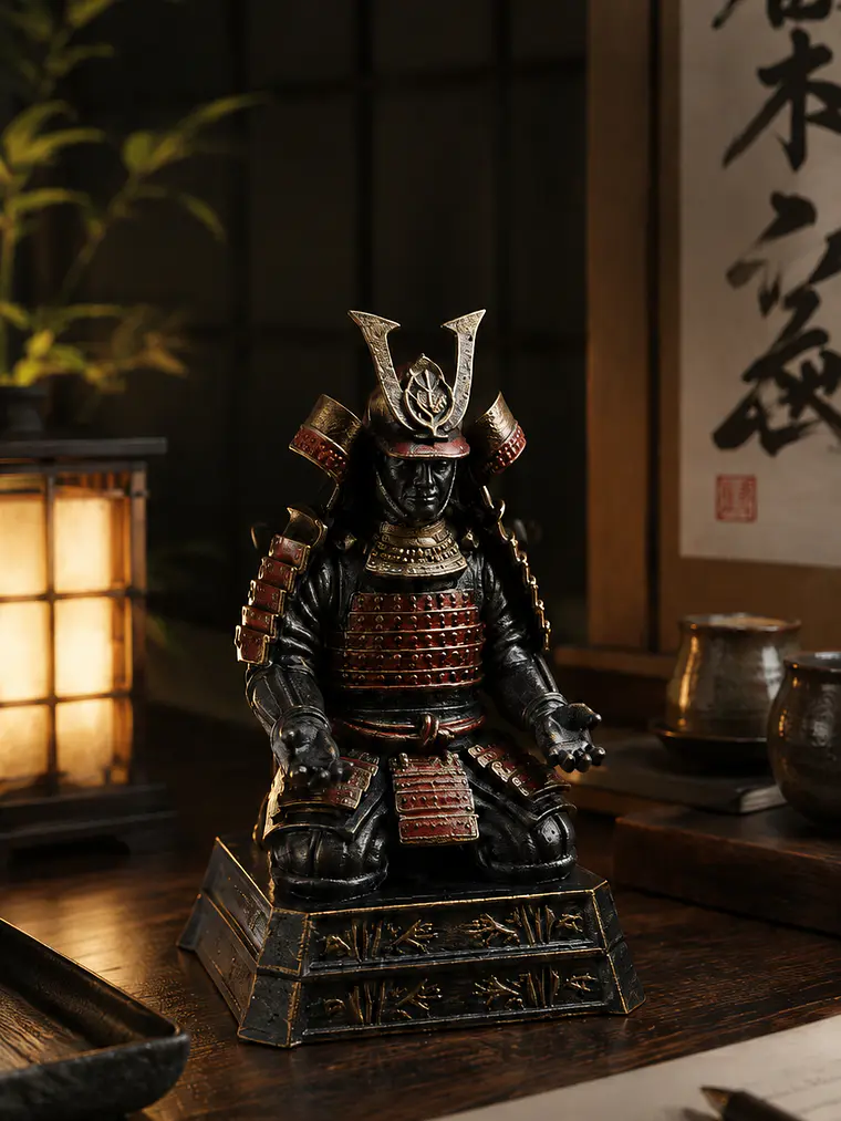 Portalápiz Samurái Seiza – Armadura Clásica Japonesa 6