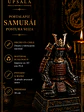Portalápiz Samurái Seiza – Armadura Clásica Japonesa - Miniatura 2