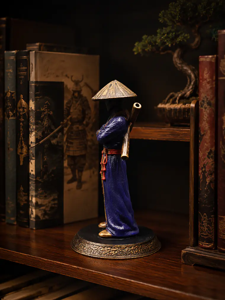 Figura Samurái Ronin de Pie 16 cm – Acabado Policromía 3